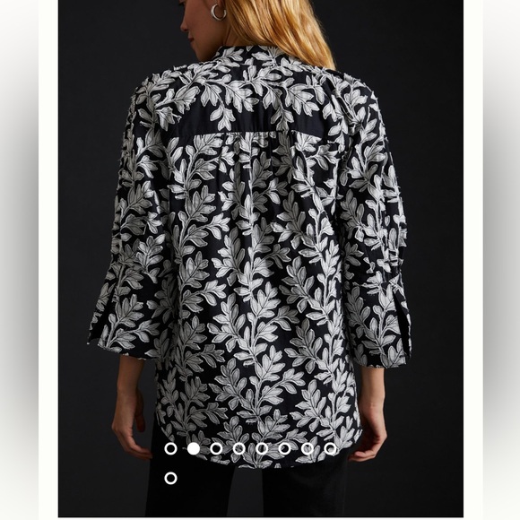 By Anthropologie Popover Blouse - Picture 11 of 14